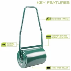 Garden Gear Water Filled Lawn Roller -FloraNest Store D396020Lawn20Roller202000x2000
