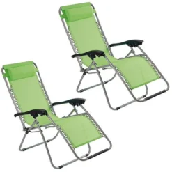 Garden Gear Zero Gravity Chair - Apple Green -FloraNest Store G0882 2