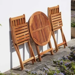 Garden Gear Acacia Hardwood Bistro Set 7 Garden Gear Acacia Hardwood Bistro Set -FloraNest Store G2856 3 2000x2000 1