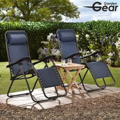 Garden Gear Zero Gravity Chair - Navy -FloraNest Store G3725202000x200020LS20120With20logo