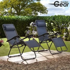 Garden Gear Zero Gravity Chair - Navy -FloraNest Store G3725202000x200020LS20320With20logo