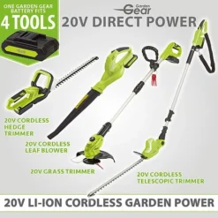 Garden Gear 20V Cordless Lithium-ion Leaf Blower -FloraNest Store Garden Gear product group battery diagram2